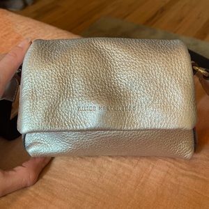 COPY - Aimee Kestenberg Leather Silver Crossbody bag (New!)